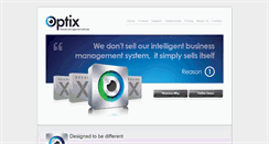 Desktop Screenshot of optix.co.uk